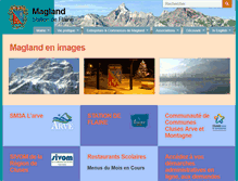 Tablet Screenshot of magland.fr